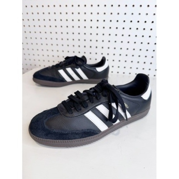 adidas Other - Adidas Samba OG Black White Gum Leather Suede Sneakers B75807 Mens Womens